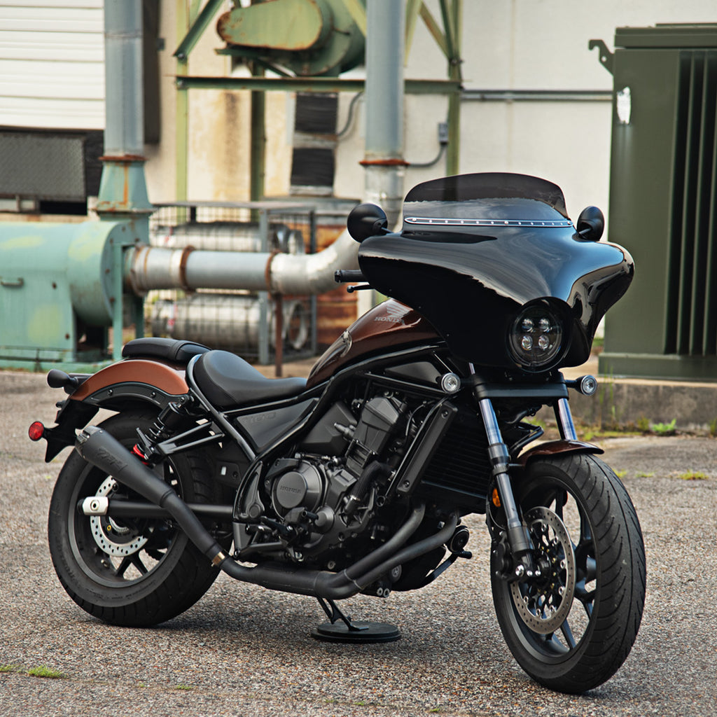 Honda Rebel 1100 Batwing Fairing In the Wind Blog