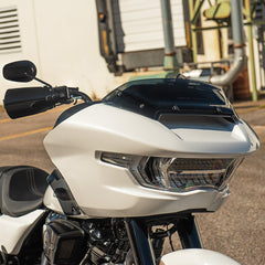 Hand Guards on a 2024 HD Road Glide