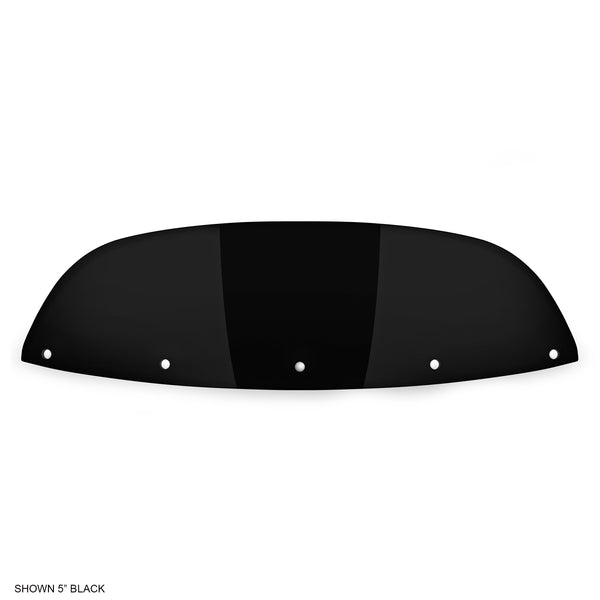 5" Black Replacement Windshield for 1986 to 1995 Harley-Davidson Electra Glide