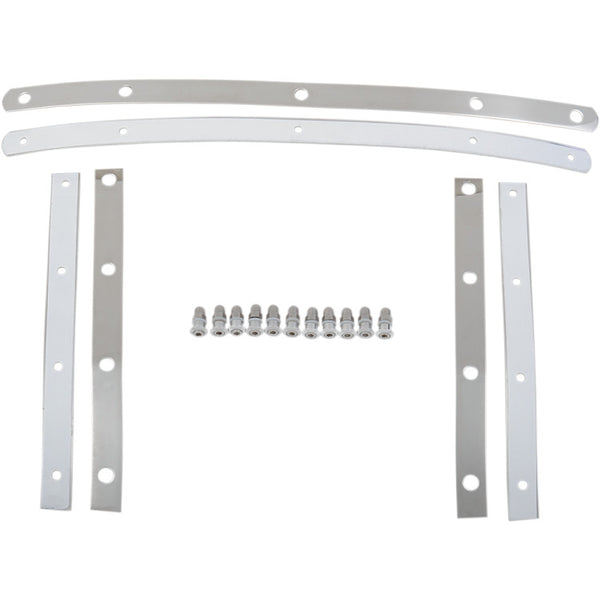 Polished Replacement Strap Kit for Memphis Fats Windshield.