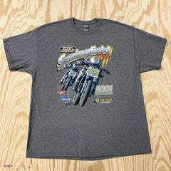 2021 Springfield Mile T-Shirt - Heavy Cotton - Grey