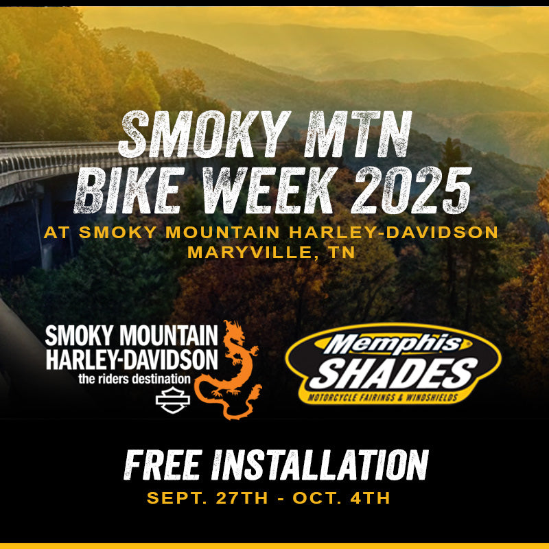 Memphis Shades at the 3rd Annual Smoky Mountain Bike Week 2025