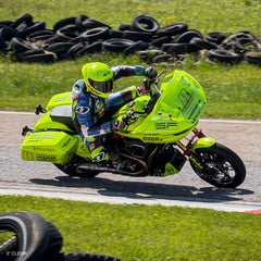Levi Badie on #8 BRL Race Road Glide
