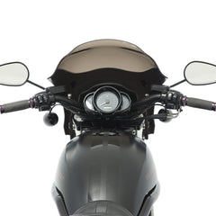Rider view of a Bullet Fairing on 2010 VRSC