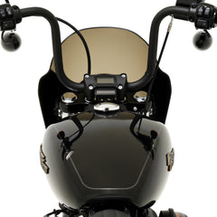 Rear view of Cafe Fairing on Harley Davidson FXBB Softail Street Bob