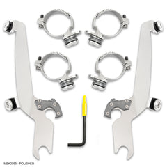 Trigger-Lock Mount Kit - Polished - MEK2055