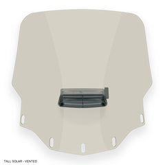 Tall Solar Replacement Windshield for Gold Wing 1500 - Vented
