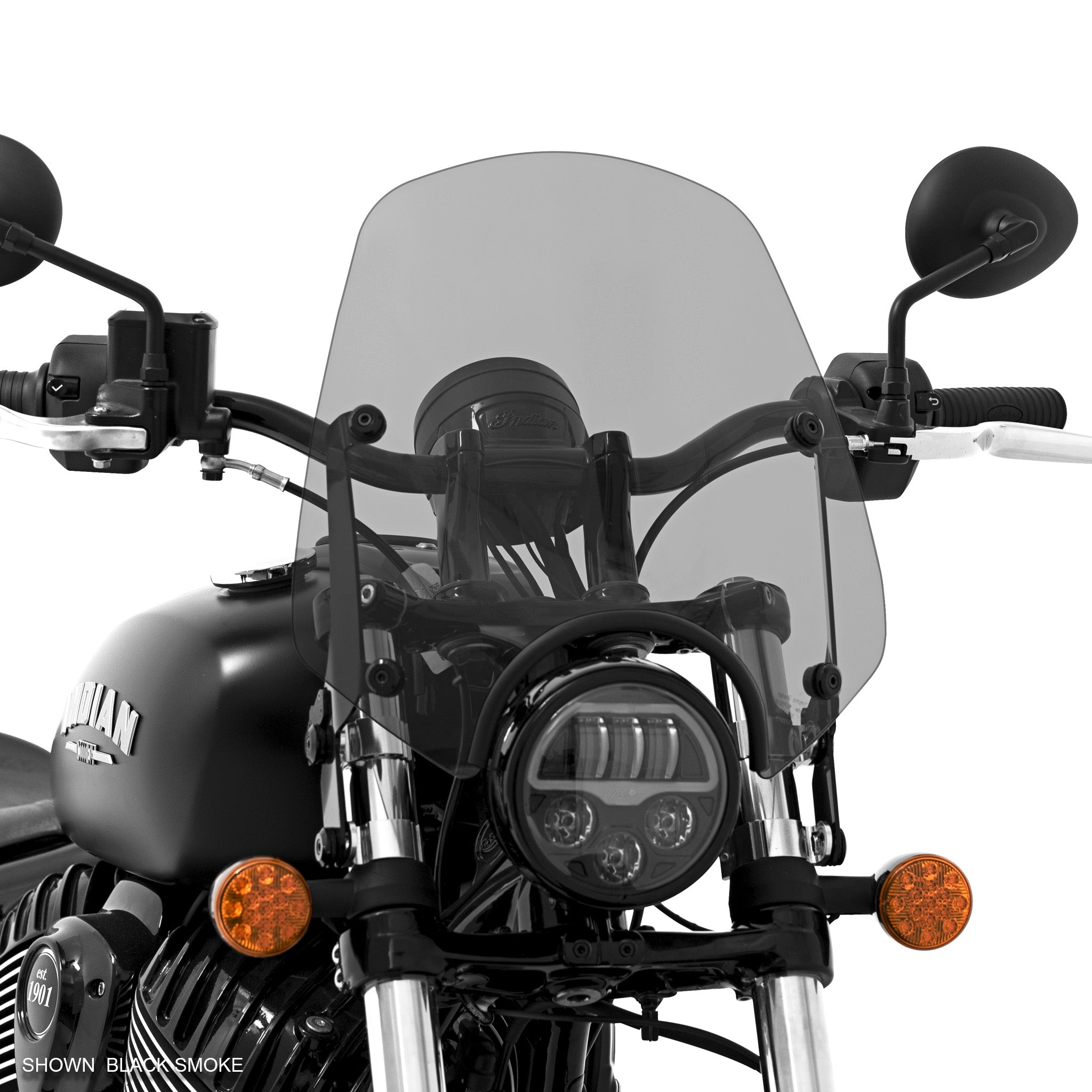 Del Rey Sportshield for 2022 - 2026 Indian Chief and Chief Dark Horse