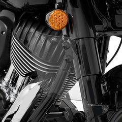 Clear Lower Lowers on an Indian Chief Bobber
