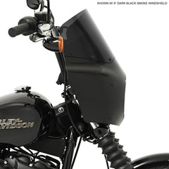 Side profile of a Road Warrior Fairing on Harley FXBB Softail Street Bob