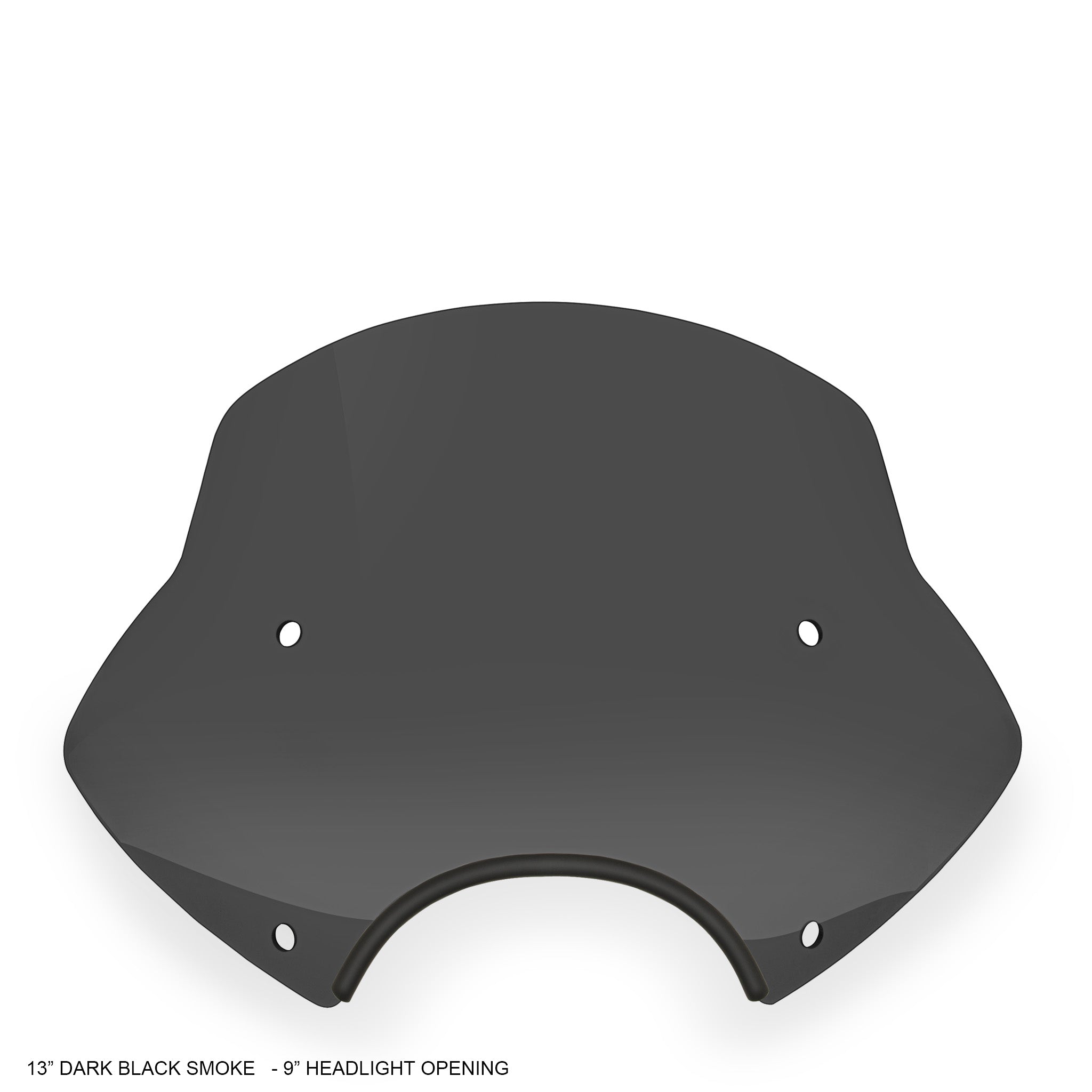 13" Speed Demon in Dark Black Smoke - 9" Headlight