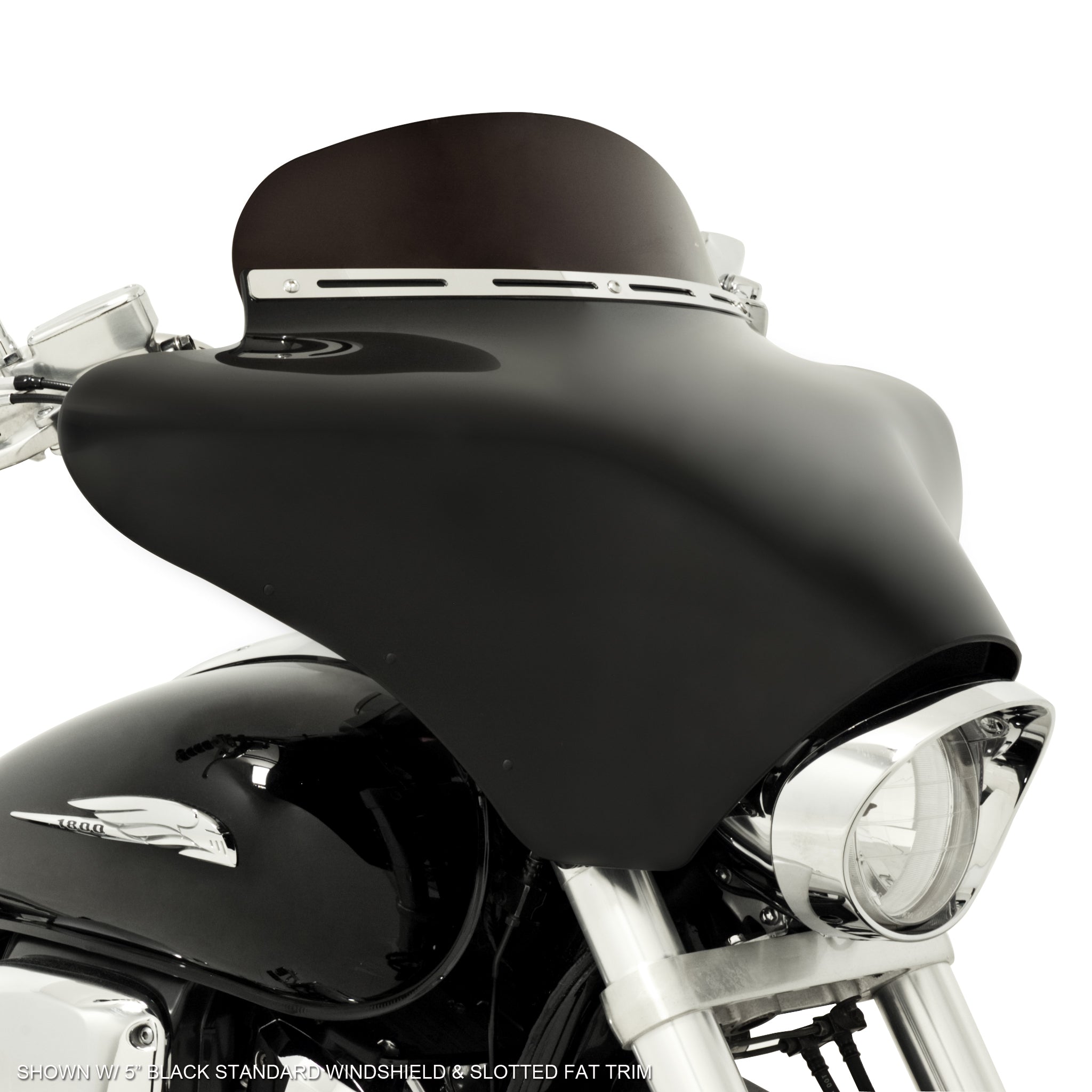 Batwing Fairing on Honda VTX1800 (Exposed Forks)