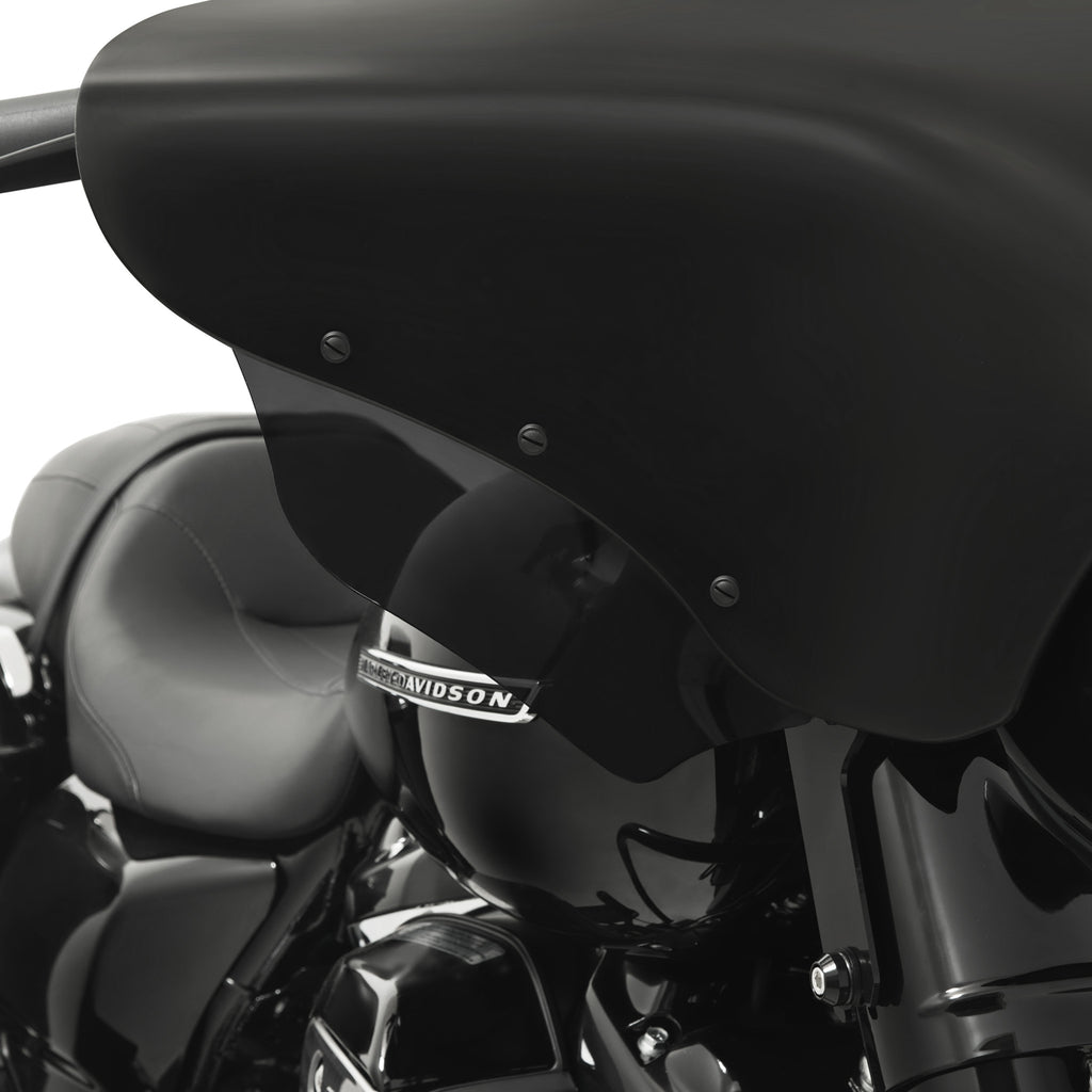 $12.75 カー用品・バイク用品 ガンシップ グレー エア ディフレクター バットウィング フェアリング ディフレクター 風 ハーレー 14 ...