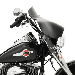Side profile of a Batwing Fairing on Heritage Softail Classic