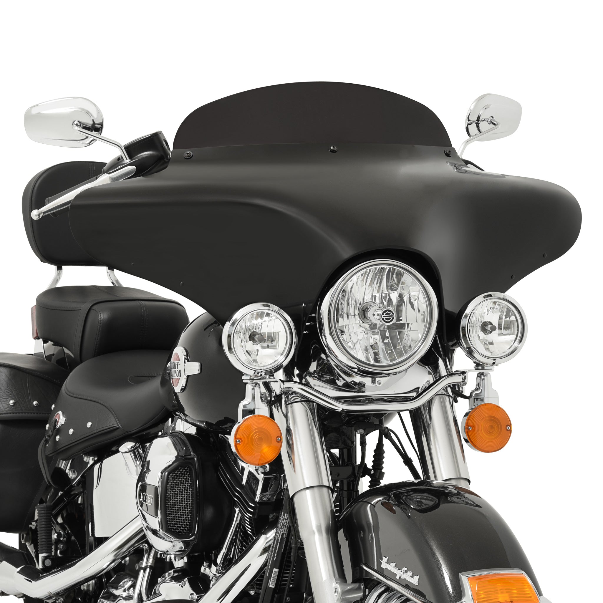 Batwing Fairing on a 2017 HD FLSTC Heritage Softail Classic 