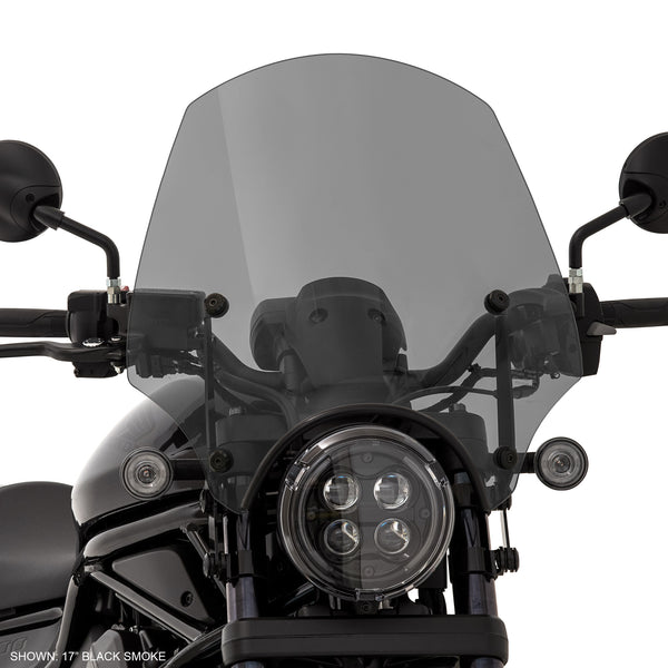 Windshield WX1 For Honda Shadow VT 1100 C2/ C3 Aero, 750 C/ Spirit Dark