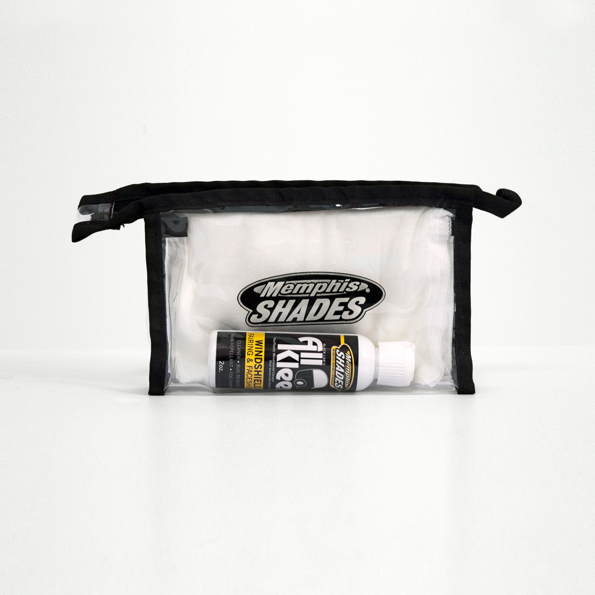 Memphis Shades All Kleer Kare Kit Motorcycle Windshield Cleaner