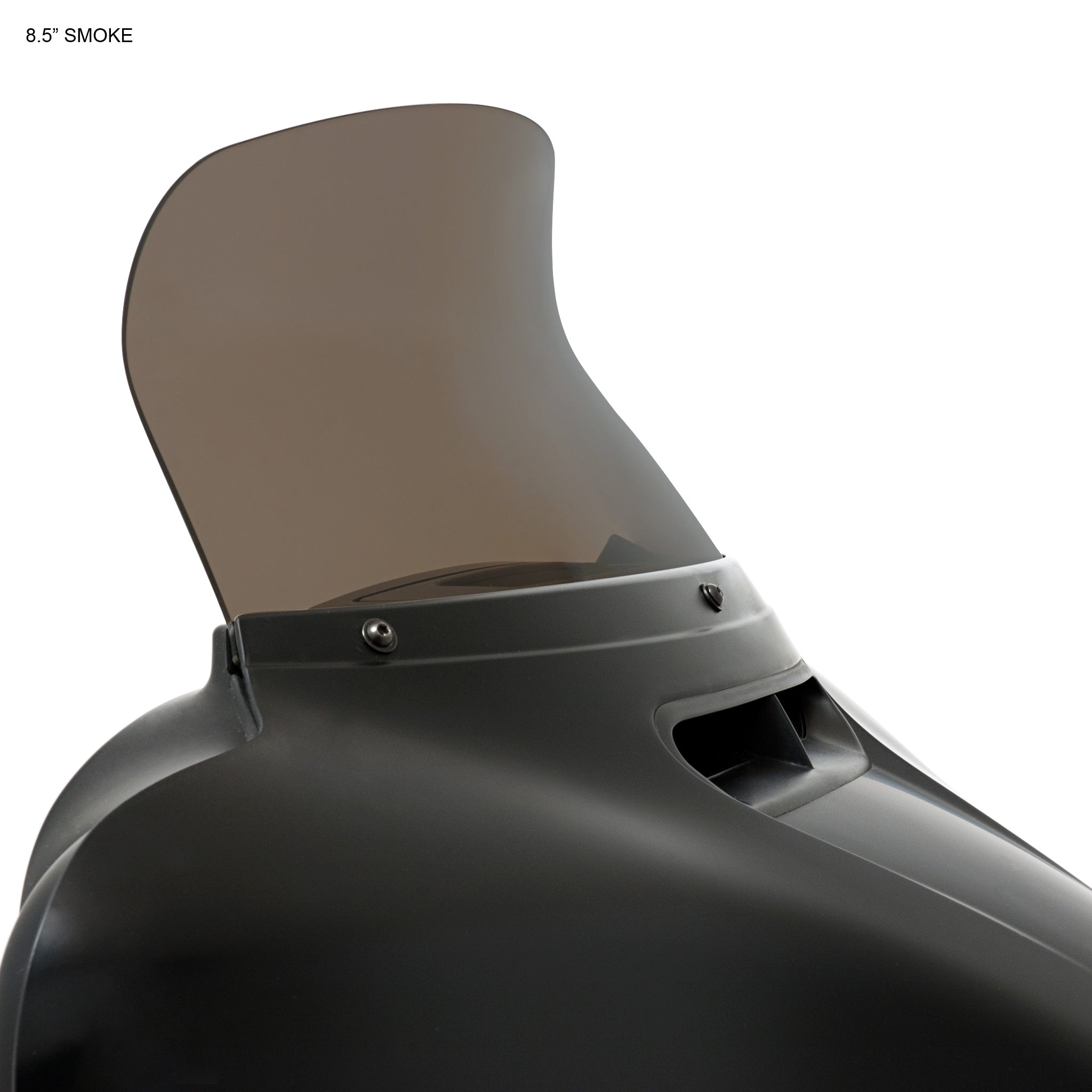 8.5" Smoke - Spoiler Windshield for FLH Fairing. 