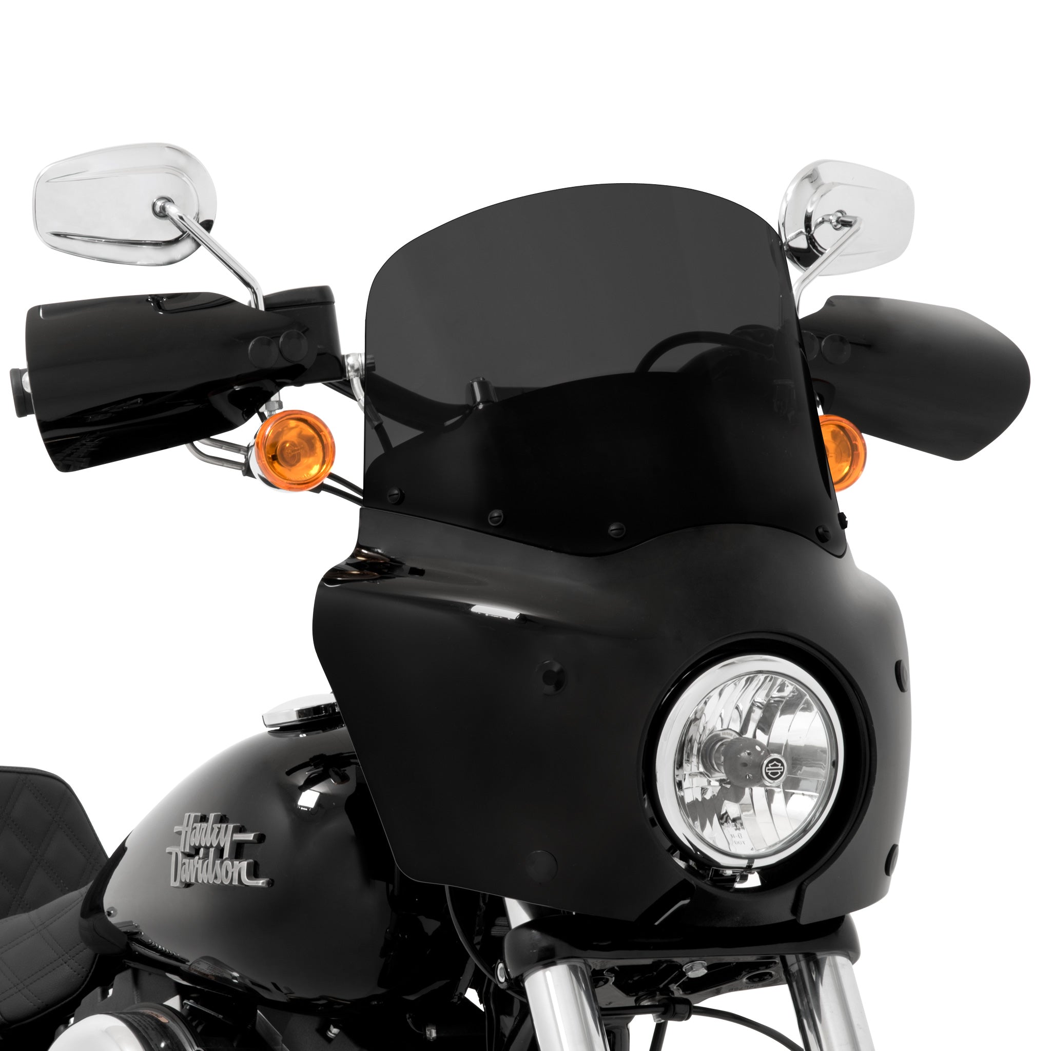 11" Dark Black Smoke - Standard Winshield for Road Warrior