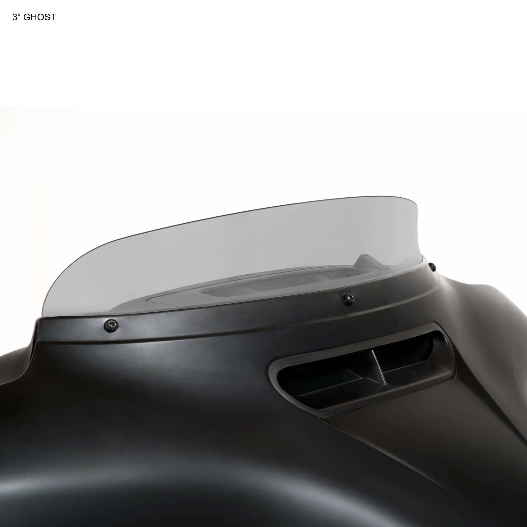 3" Ghost - Spoiler Windshield for FLH Fairing. 