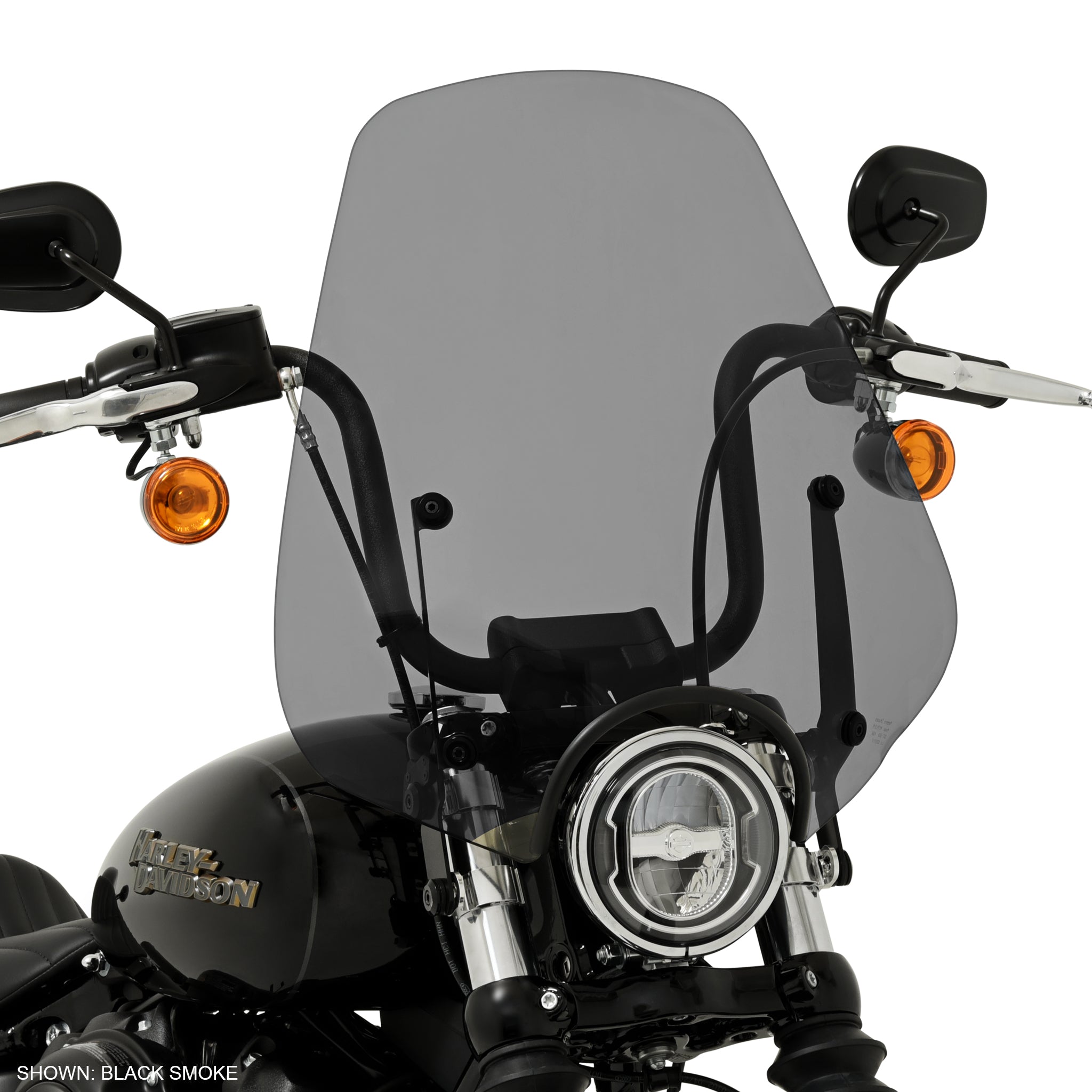 Parabrisas Deflector De Viento Para Motocicleta, Accesorio Deportivo Compacto Ajustable Personalizado De 39mm Para Harley Sportster